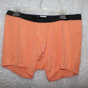 MeUndies light tangerine men's or unisex boxer briefs 3XL new without tags
